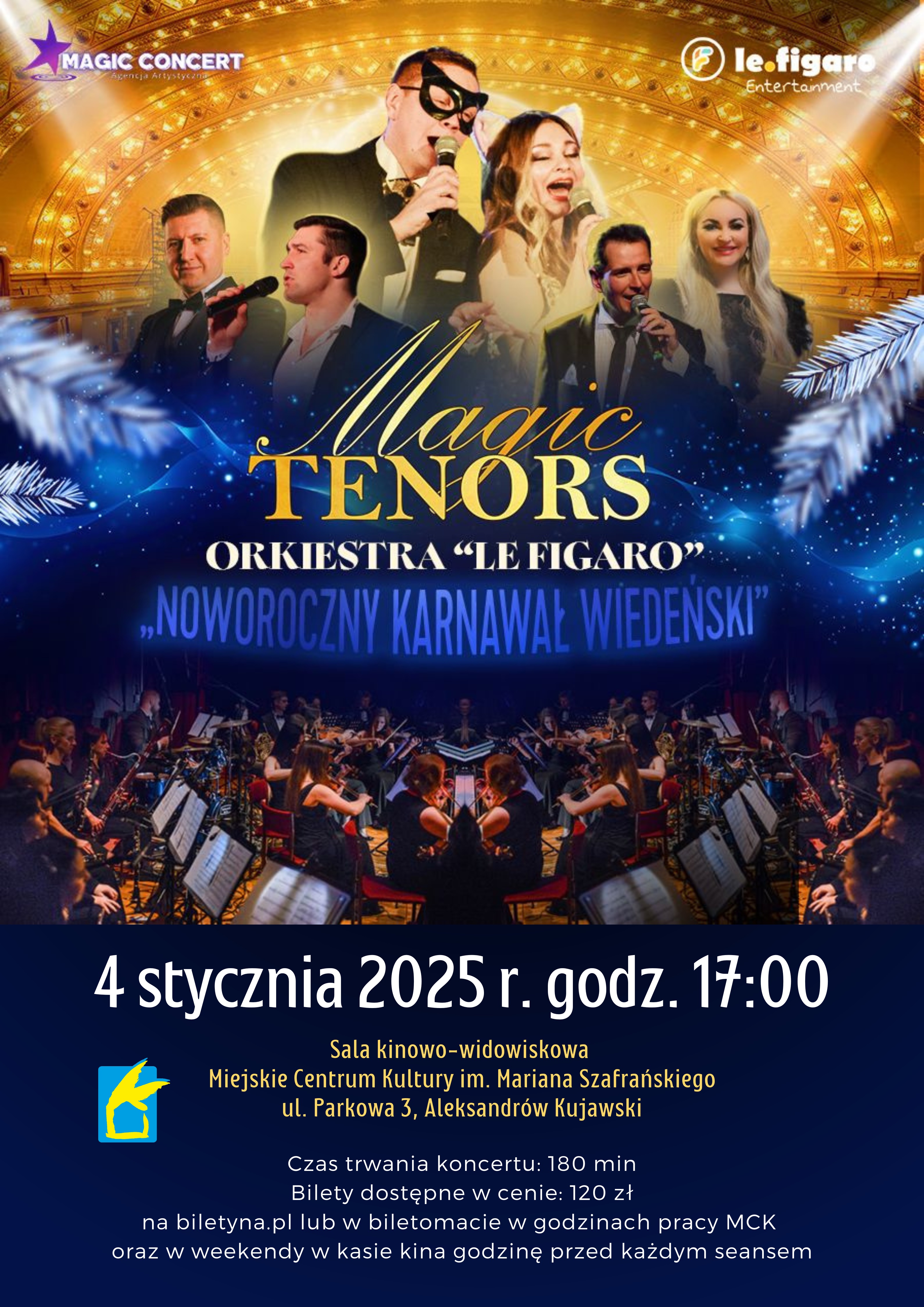 2025.01.04. - Koncert Noworoczny - Magic TENORS, Orkiestra 