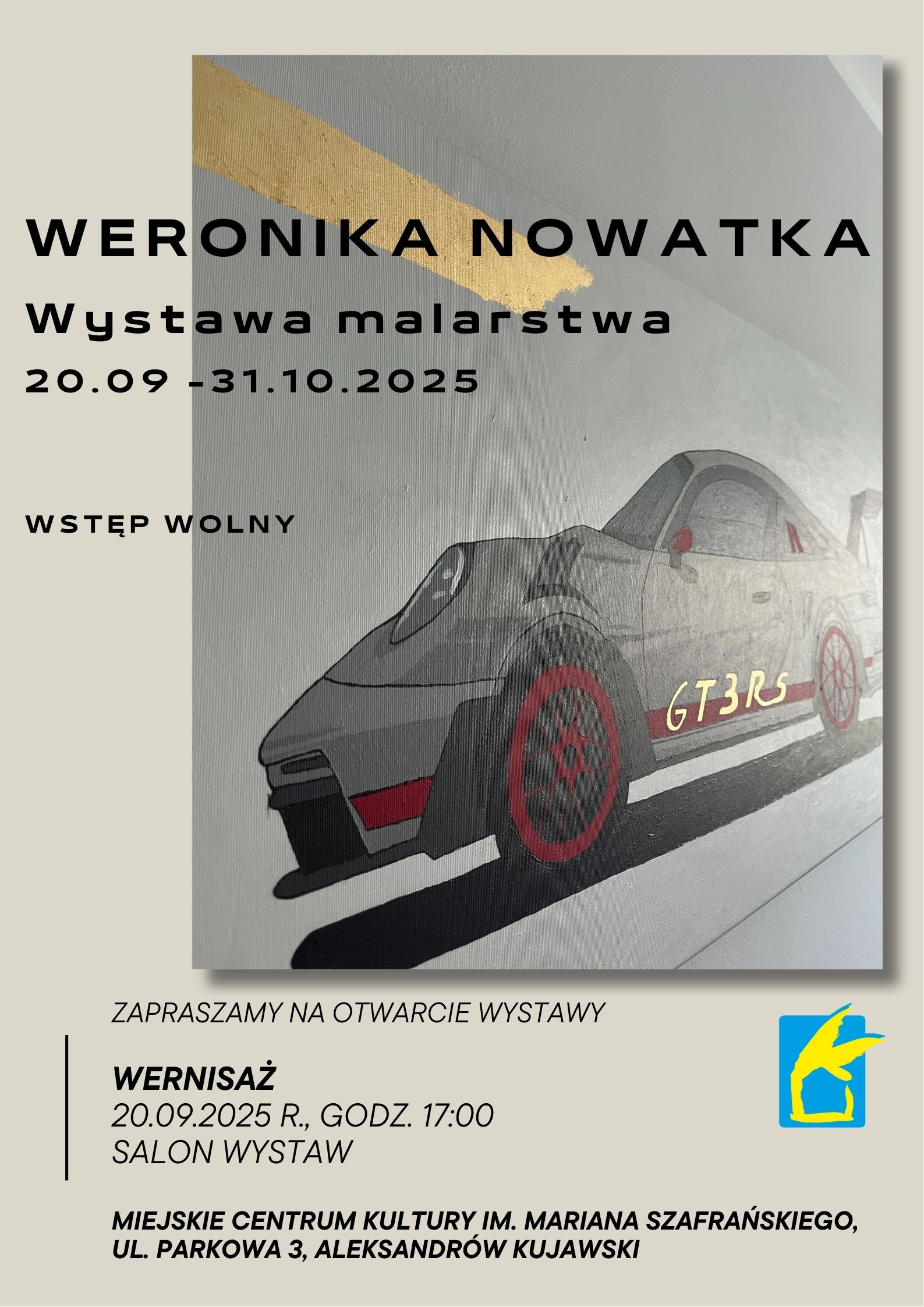 20.09 -31.10.2025 wystawa Weronika Nowatka