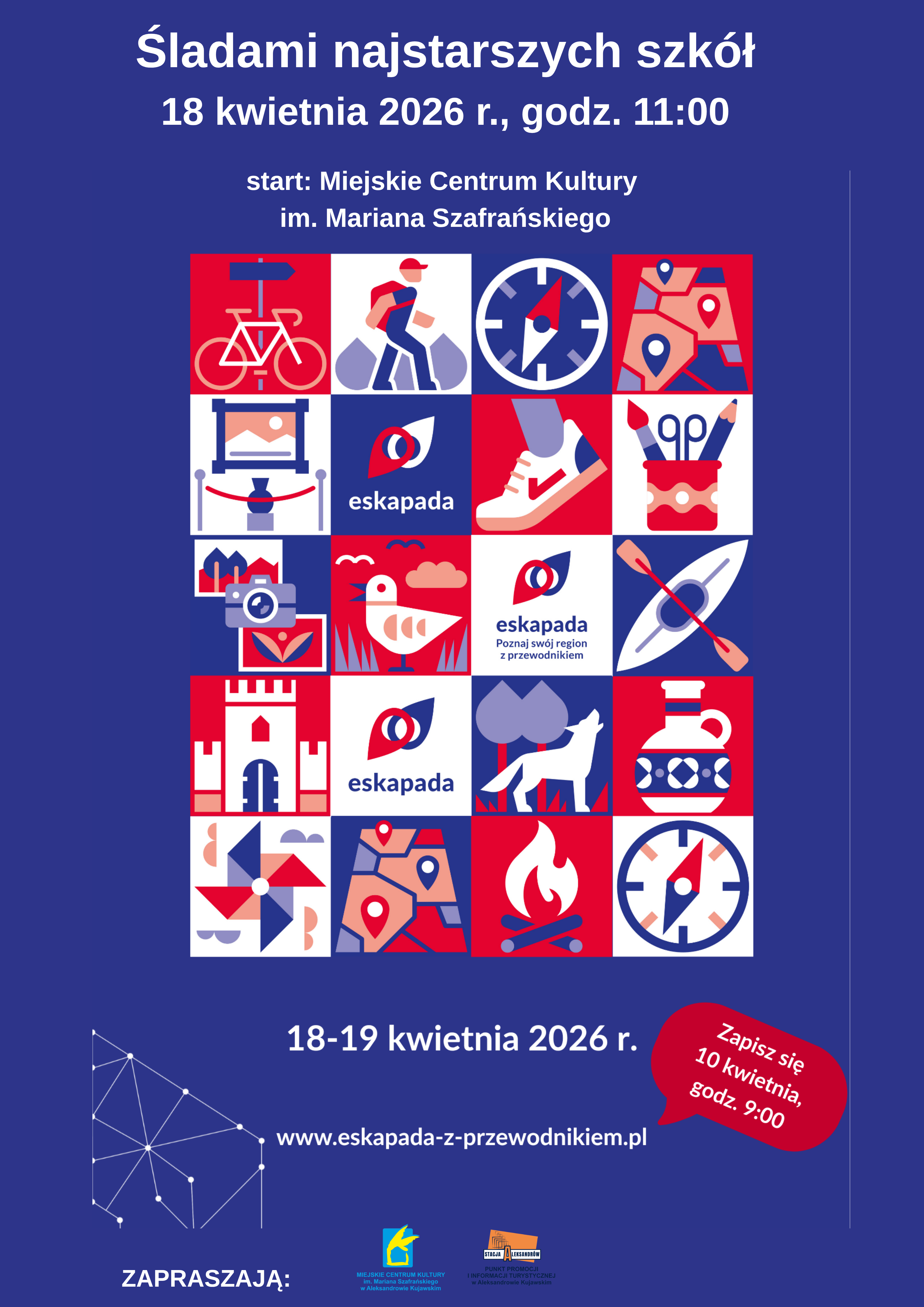 ESKAPADA. Spacer ulicami Aleksandrowa Kujawskiego 